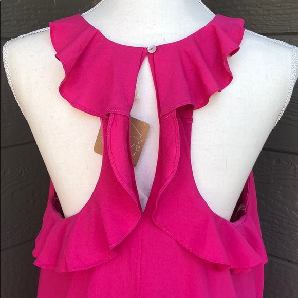 Entro Pink Summer Dress - Picture 3 of 6